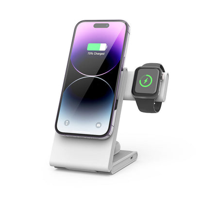Desktop Magnetic Wireless Charger Folding Bracket ShopWithASmile7.com