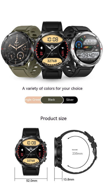 Large Screen HD Step Counting Heart Rate Blood Pressure More Than Sport Smart Watch ShopWithASmile7.com