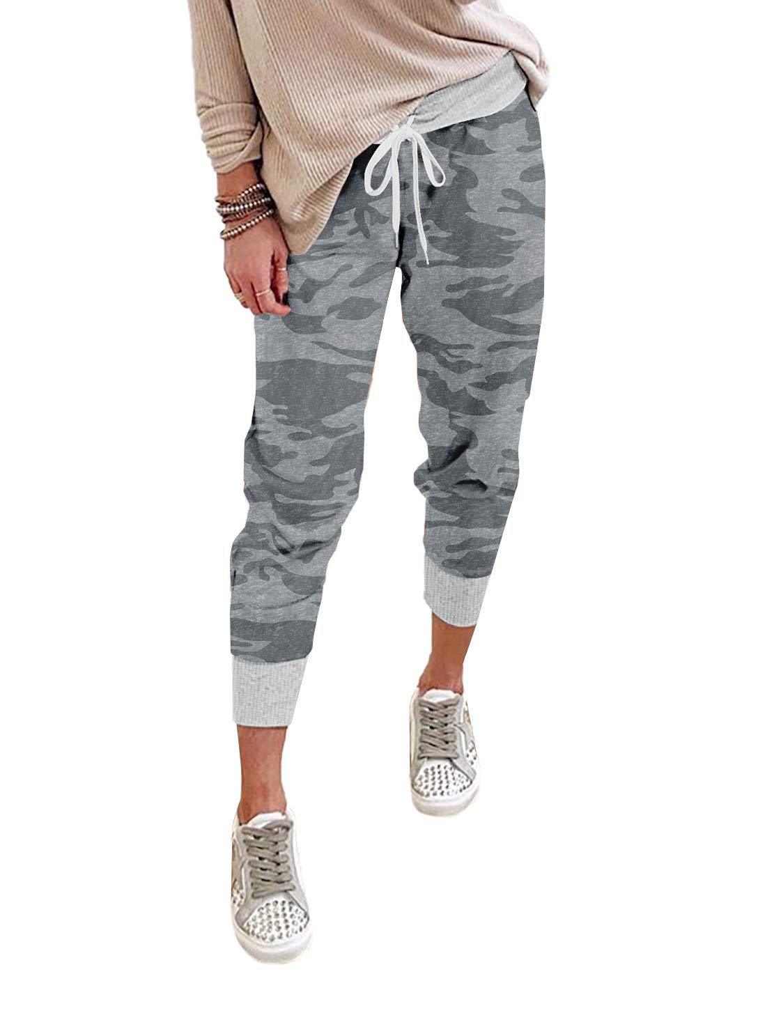 Camo print casual drawstring Jogger ShopWithASmile.com