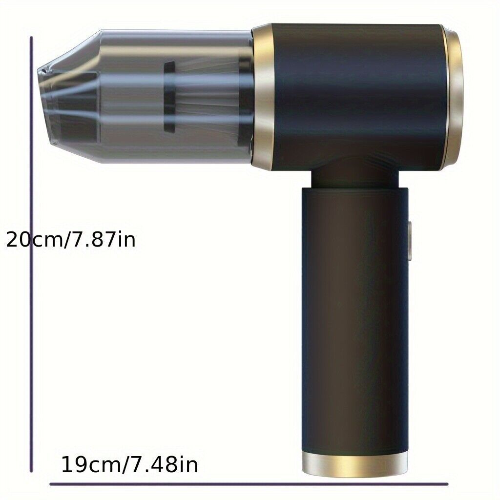Wireless Car Vacuum Cleaner Handheld Vaccum Powerful Suction USB Rechargeable