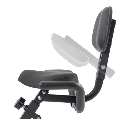 Folding Exercise Bike,Fitness Upright  Recumbent X-Bike  Adjustable Resistance ShopWithASmile7.com