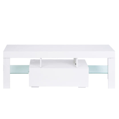 TV Stand With Storage 43 Inch LED Modern TV Media Console Entertainment Center With Drawer TV Cabinet For Living Room Bedroom ShopWithASmile7.com