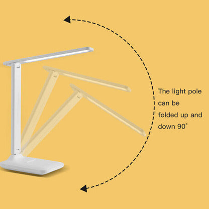 LED Klemmleuchte Dimmbar Schreibtischlampe Leselampe Flexibel USB Tisch-Lampe DE