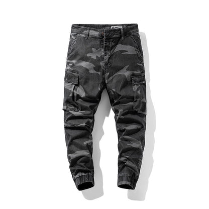 Trendy Versatile Camouflage Cargo Trousers ShopWithASmile.com