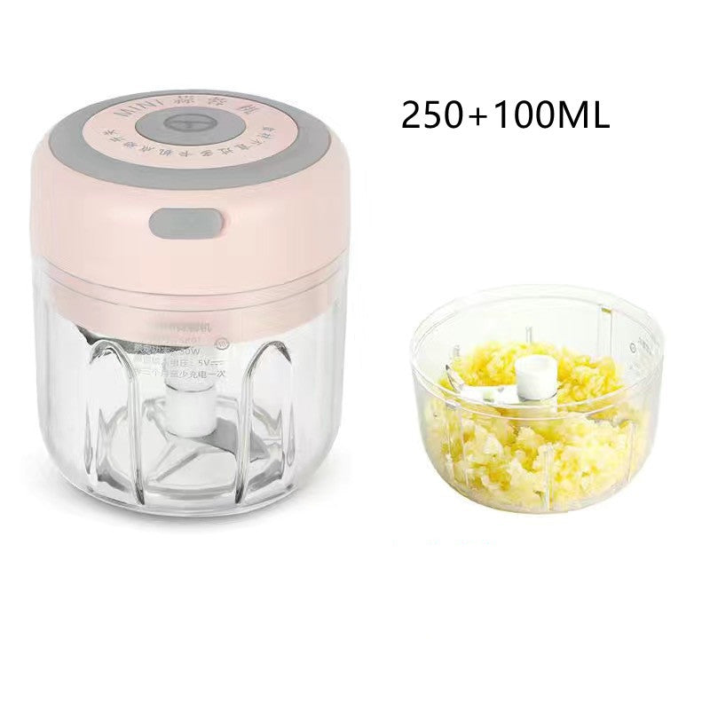 Mini Electric Garlic Chopper USB Charging Ginger Masher Machine Sturdy Durable Chili Vegetable Crusher Kitchen Tool My Store