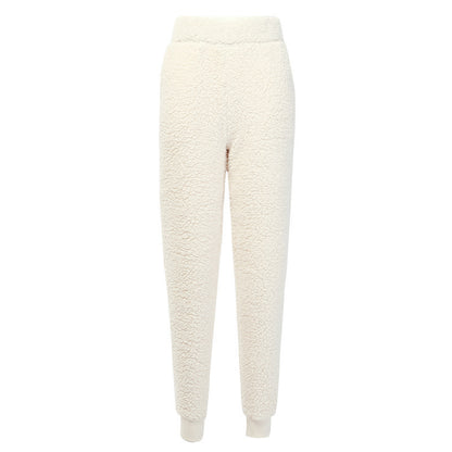 Fallwinter New Style Casual Pants Women's Solid Color Slim Fit