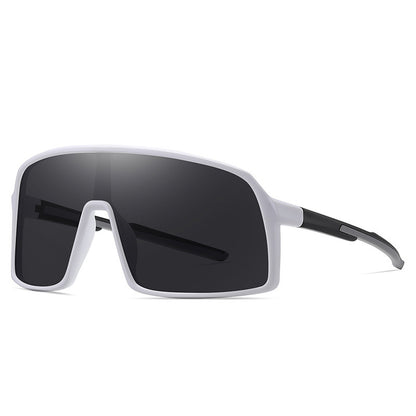 Mens Fashion Simple One Piece Large Frame Sunglasses ShopWithASmile7.com