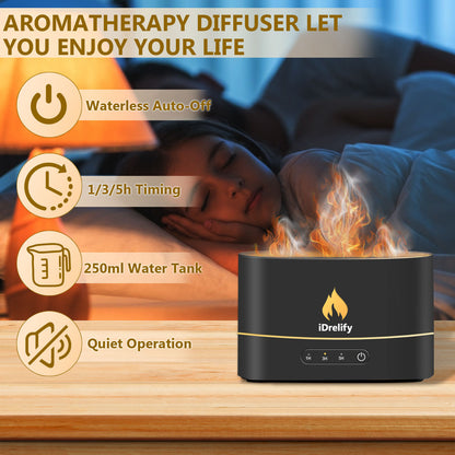 Flame Aroma Diffuser ShopWithASmile7.com
