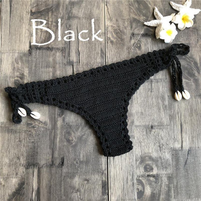 Fashion Vintage Beach Hand Crochet Panties