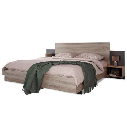 Double Bed, Wooden Bed My Store