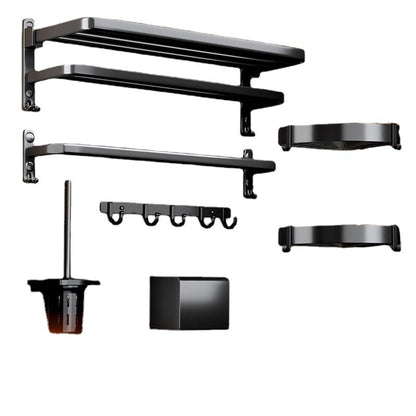 Towel Rack Black Bathroom Rack Bathroom Pendant ShopWithASmile.com