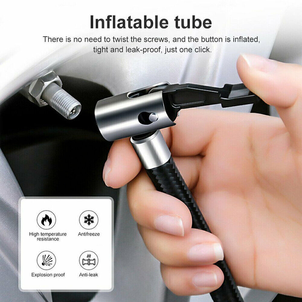 Electric Corded Car Tyre Inflator Portable Air Compressor  12V 150PSI