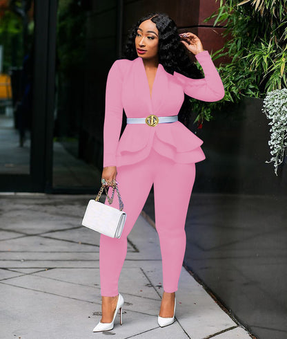 Casual Fashion Uniform Casual Suit