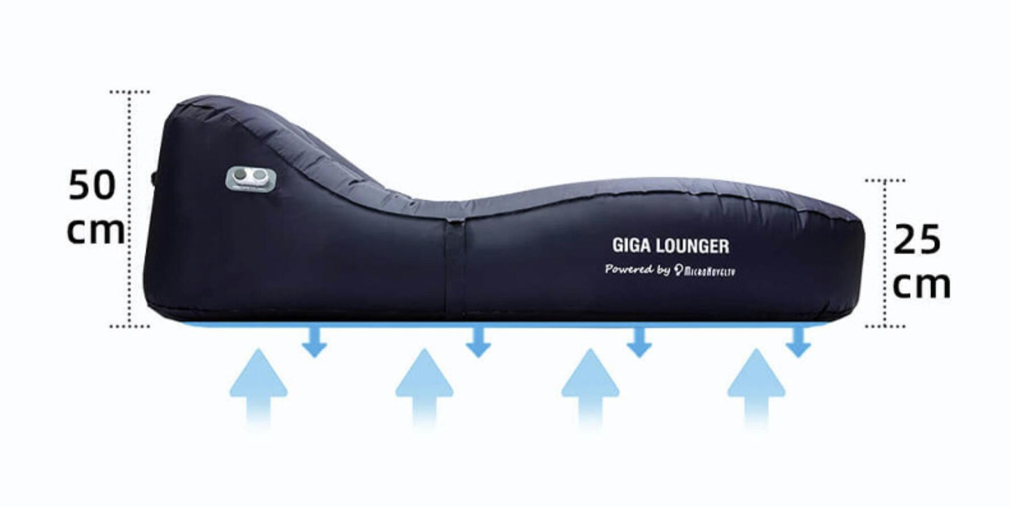 One-key Automatic Inflatable Leisure Bed Reflective Mirror Picnic Outdoor Bed