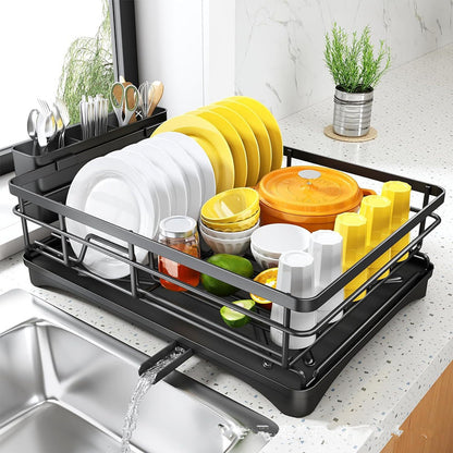 Kitchen Dish Sorting Sink Drain Rack
