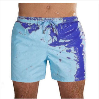 Water-changing Beach Pants Temperature-sensitive And Quick-drying
