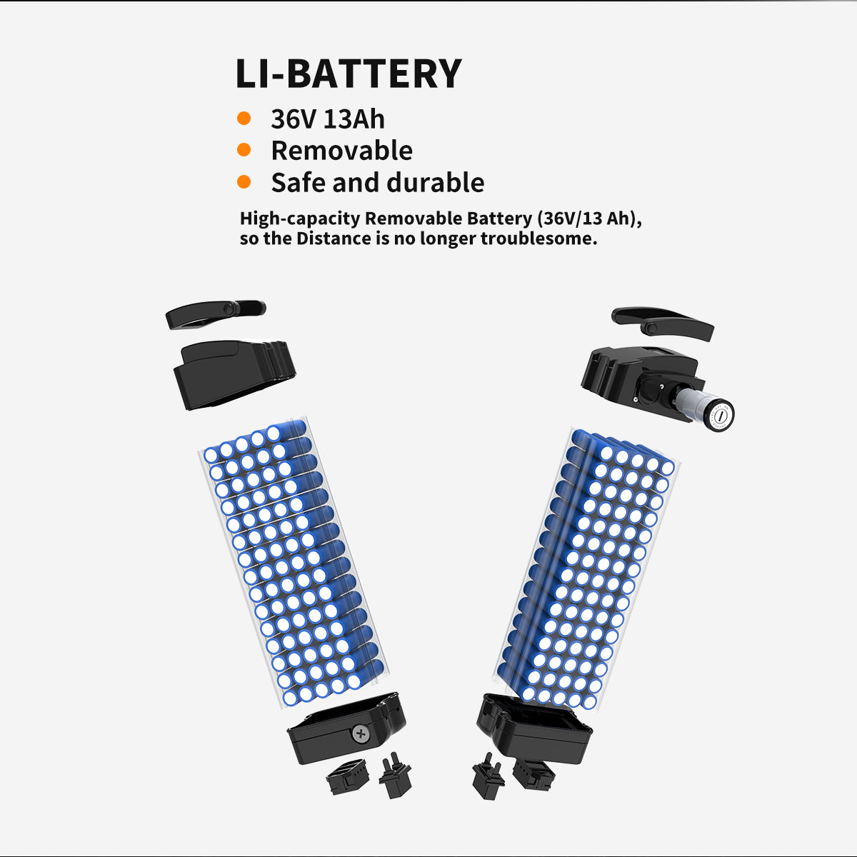 36V 500W Foldable Fat Tire E-Bike 20x4.0 Inch Commuter Bike ,13AH Lithium Battery, FR Disc Brake & 866 LCD Display