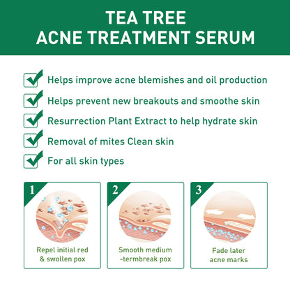Tea Tree Oil Facial Skin Cleaning And Repair
