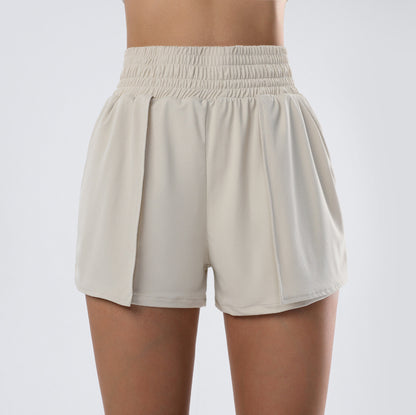 Summer Exercise Shorts Outer Wear High Waist Fat Cover ShopWithASmile7.com