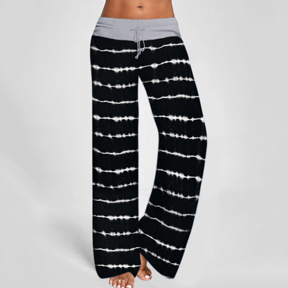 Outdoor Sports And Leisure Tie-dye Printed Yoga Pants
