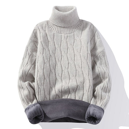 High Neck Velvet Thickening Thermal Sweater ShopWithASmile7.com